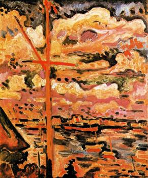 Georges Braque : The Port of Antwerp: the Mast